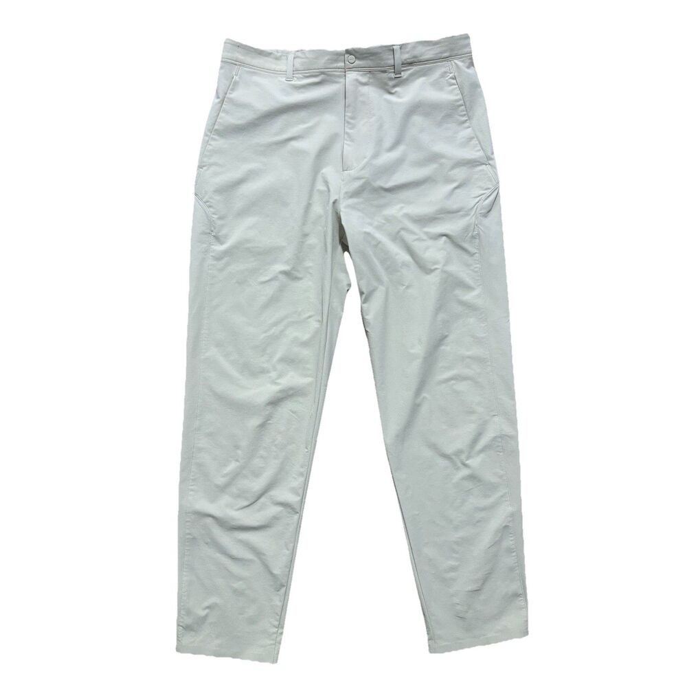 RLX Ralph Lauren Birdseye Golf Pants Men's 31 Beige Performance Stretch Preppy